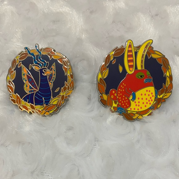 Disney Parks 2024 Pixar Coco Alebrijes (Spirit Animals)-Rabbit & Antelope Pins - Picture 10 of 11